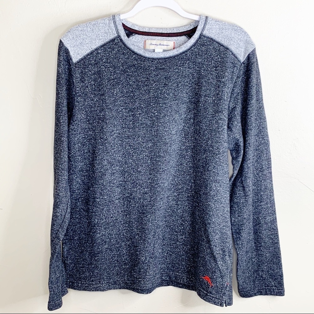 Tommy Bahama mens grey Crewneck pullover sweater
